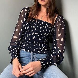 Aritzia Wilfred Saga Blouse